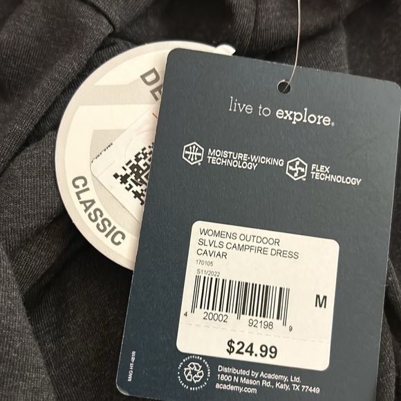 NWT Magellan Tank dress, Heather gray, size women’s medium. - Picture 7 of 7